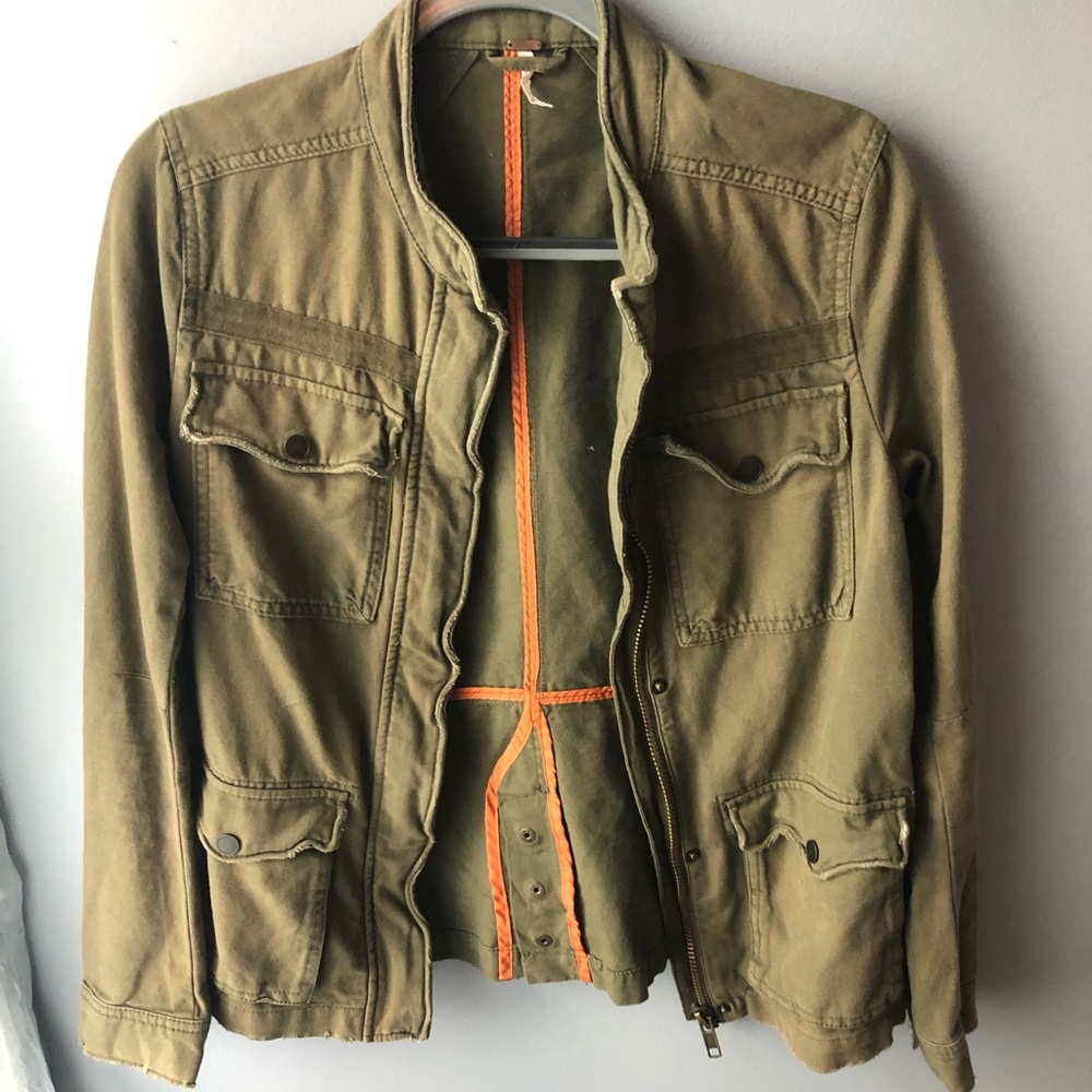 Free people army jacket